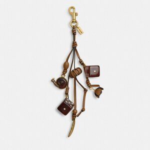 Coach Cluster Dice Bag Charm New Without Tags